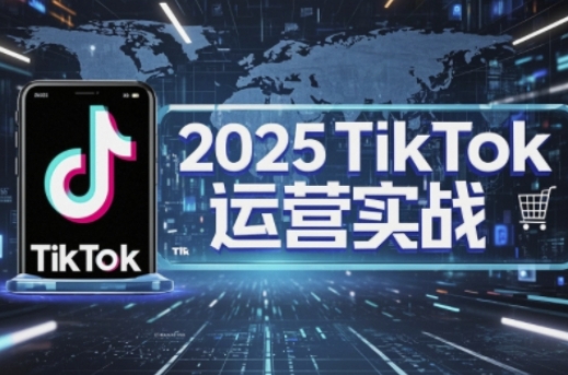 2025TikTok电商运营,掌握TikTok店铺运营核心技巧,实现低成本高转化-小宇网络社区